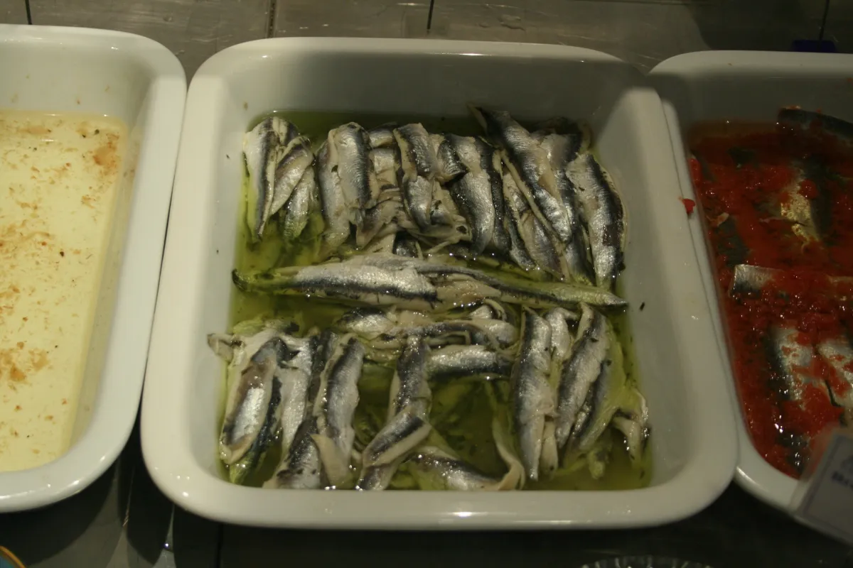 Boquerones en vinagre