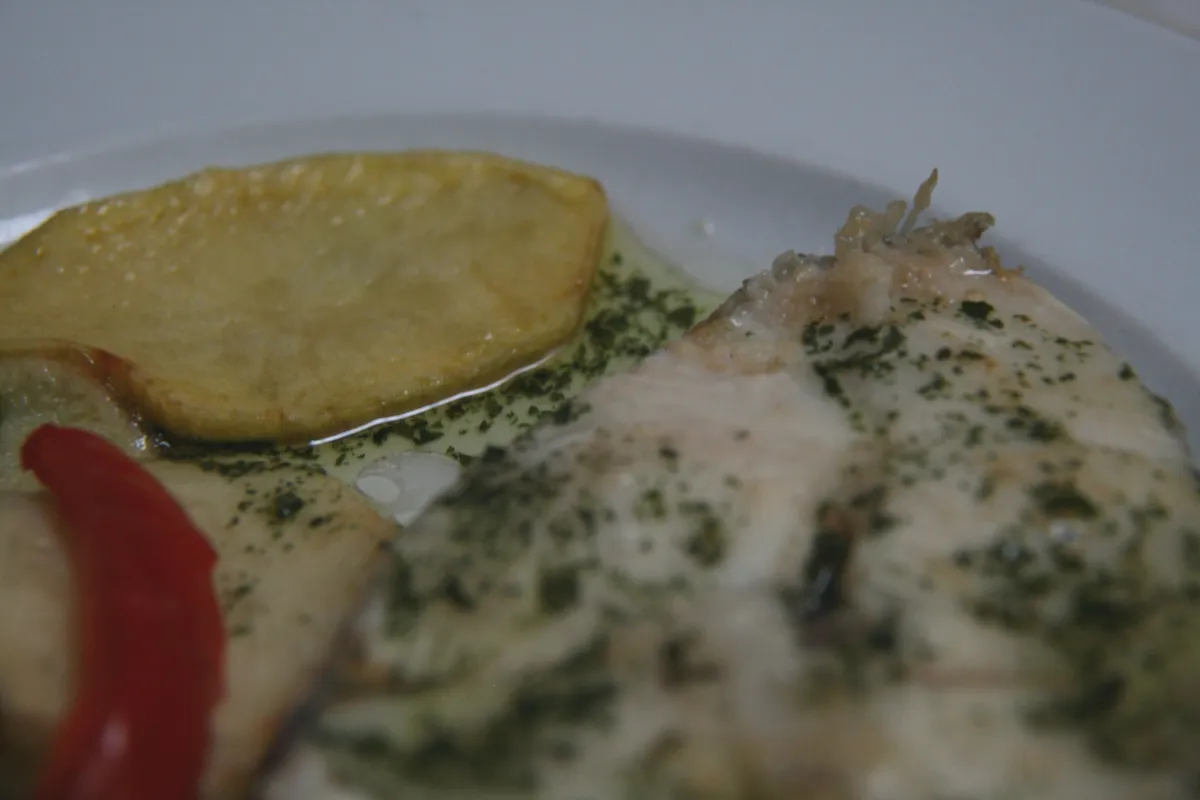 Merluza en salsa verde