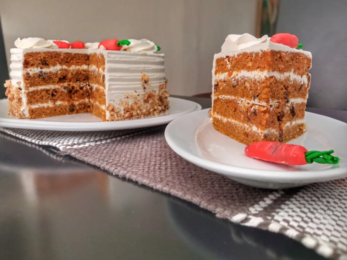 Pastel de zanahoria