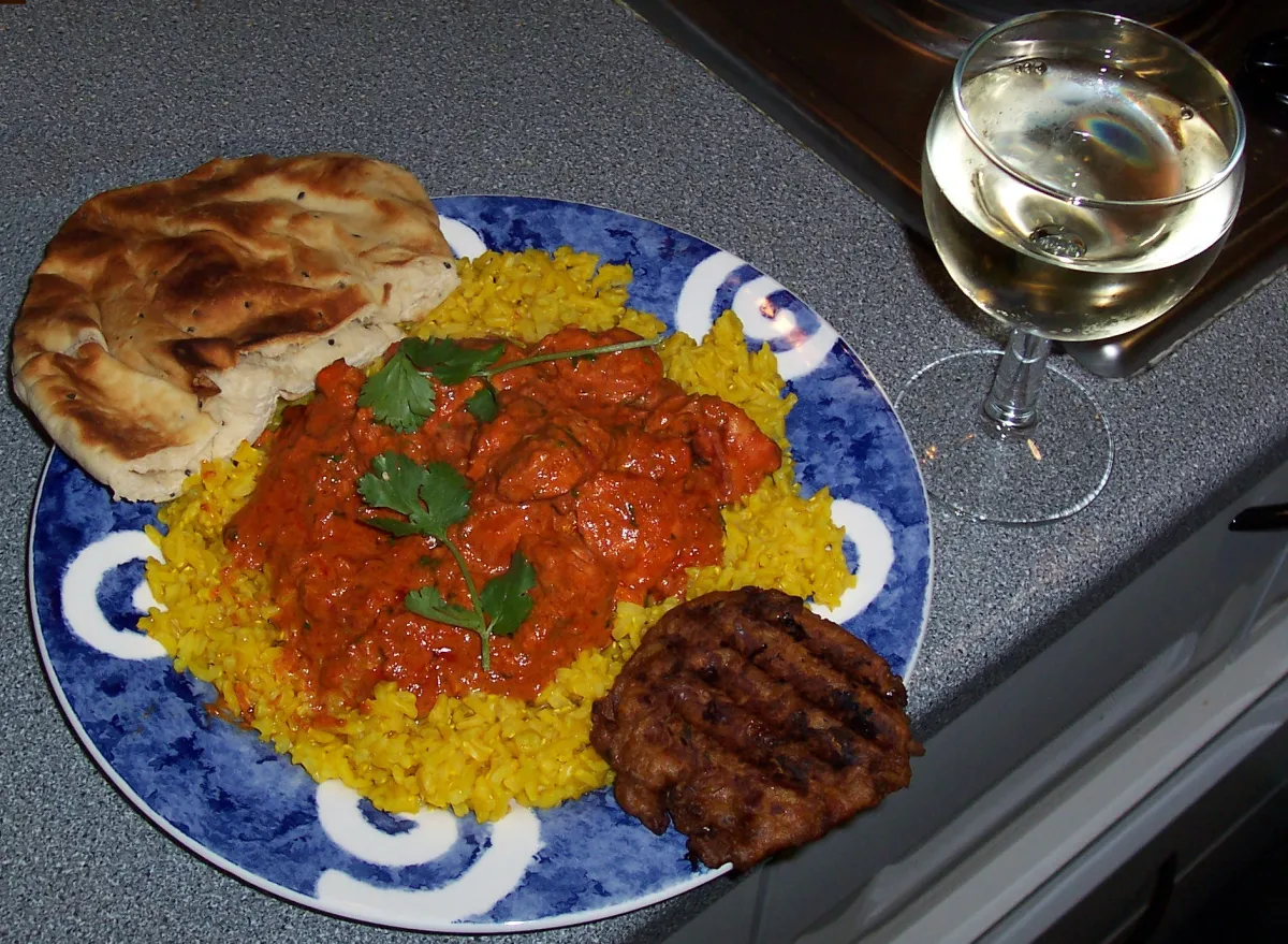 Pollo tikka masala